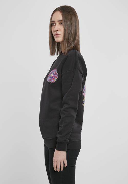Actual product image Merchcode Ladies Psychadelic Mandala Crewneck (M)