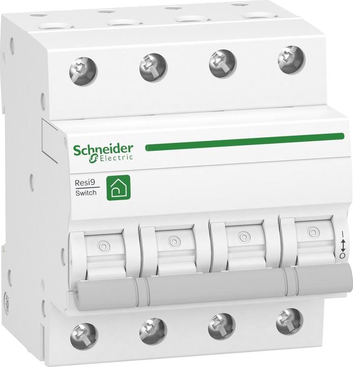 Schneider Electric SE R9S64463 Switch-disconnector Resi9, 3P+N, 63A, 415V AC