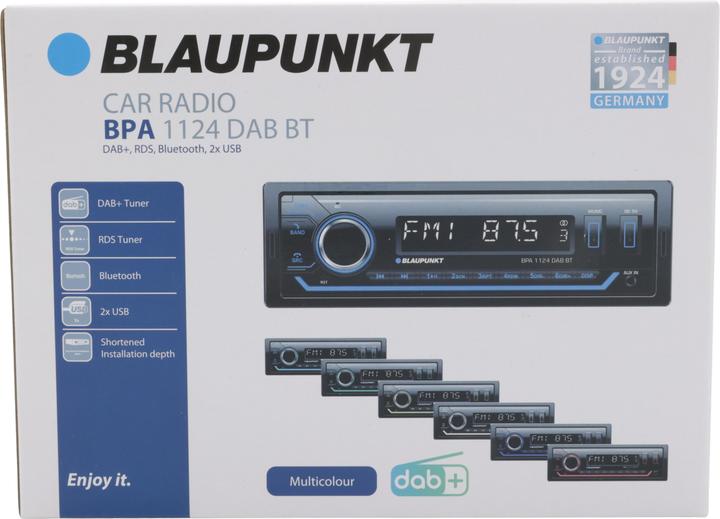 Productafbeelding Blaupunkt BPA 1124 DAB BT autoradio