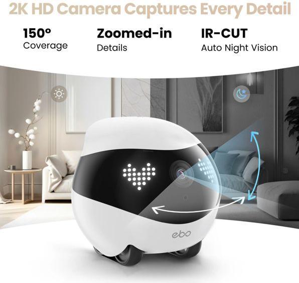 Actual product image Enabot Ebo-Air 2 (2304 x 1296 Pixels)