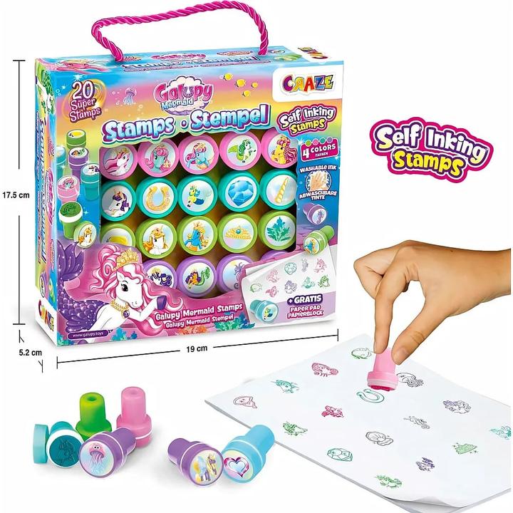 Actual product image Craze Stempel Galupy Mermaid