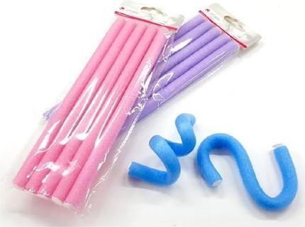 Immagine prodotto Setablu Bigodini Rullo Spugna in silicone per capelli 5 pezzi 24 cm