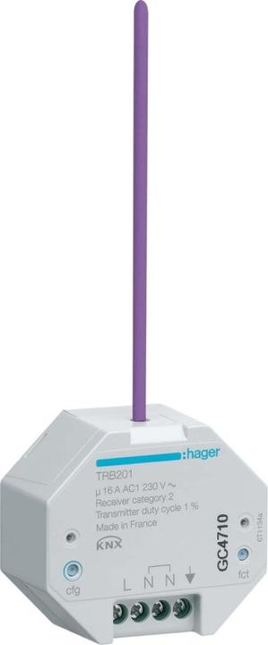 Actual product image Hager Radio (V-belts)