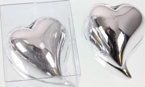 Produktbild Roost Fotohalter Herz 7x4cm 832 chrom