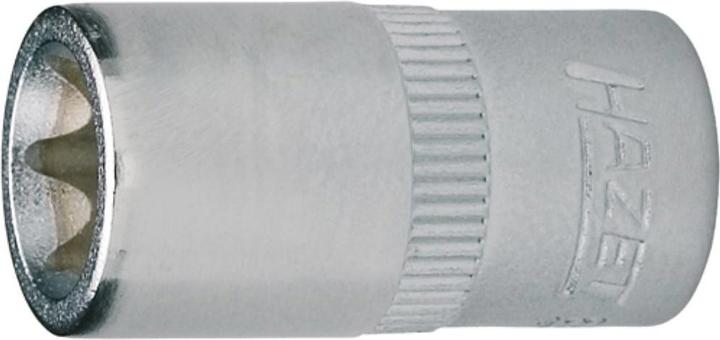 Actual product image HAZET Socket ∙ TORX 850-E7 ∙ Square, hollow 6.3 mm (1/4 inch) ∙ Outside TORX profile ∙ E7