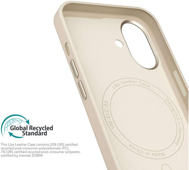 Actual product image Vonmählen Like Leather Case iPhone 16 (Apple iPhone 16)