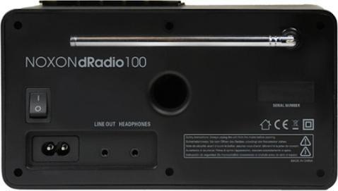 Actual product image Terratec Noxon dRadio100, DAB+/UKW radio, black (USB power delivery)
