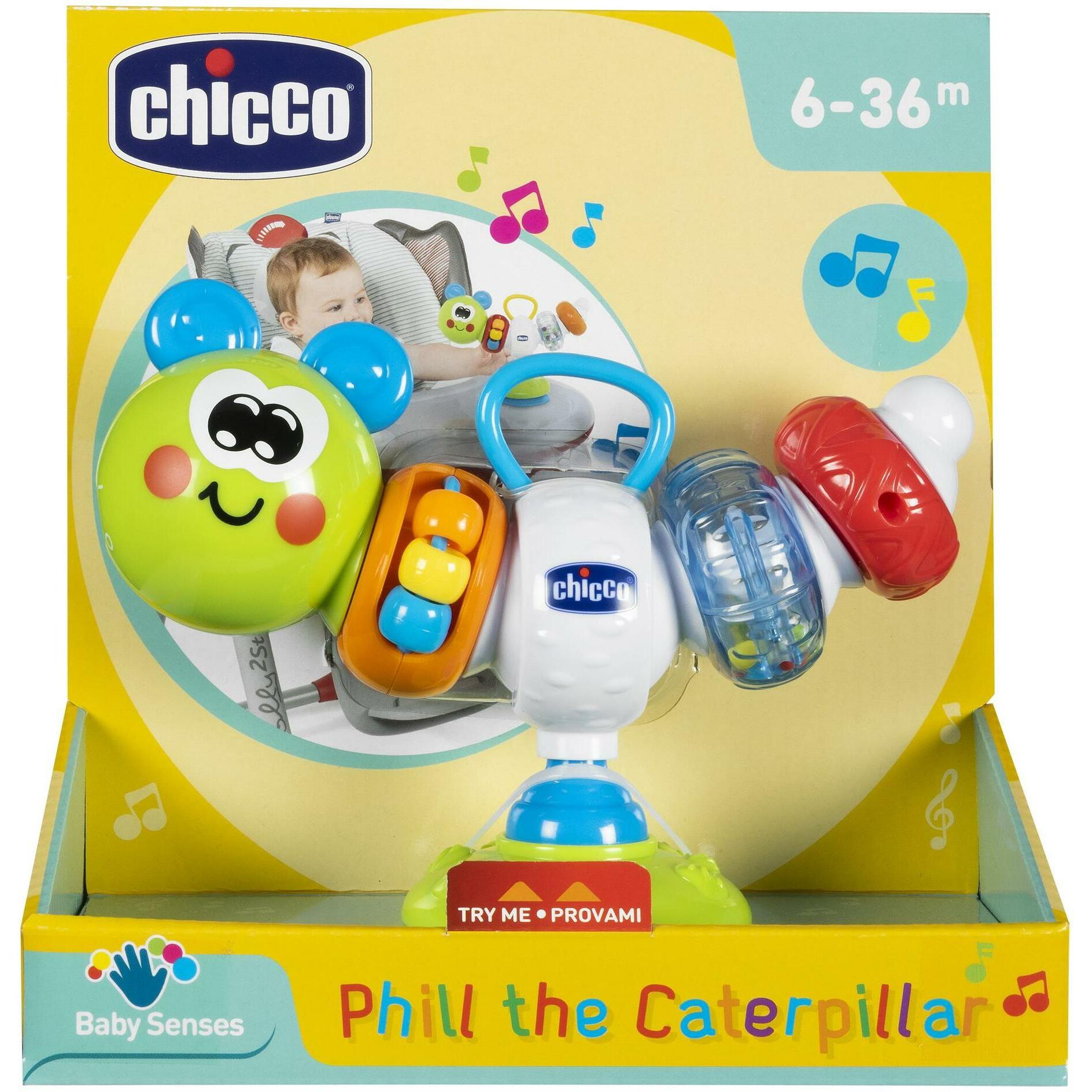 Thumbnail - Chicco, Babyrassel, Phill die Raupe