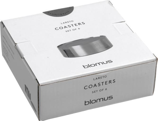 Produktbild Blomus Untersetzer-Set LARETO (6 x, Glasuntersetzer)