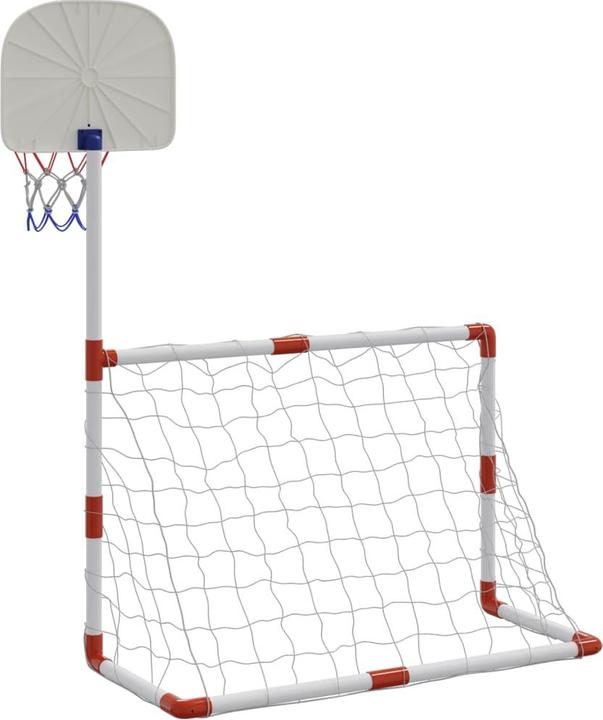 Image du produit VidaXL Football Set de basket-ball pour enfants Ballons Mini panier de basket-ball But de football