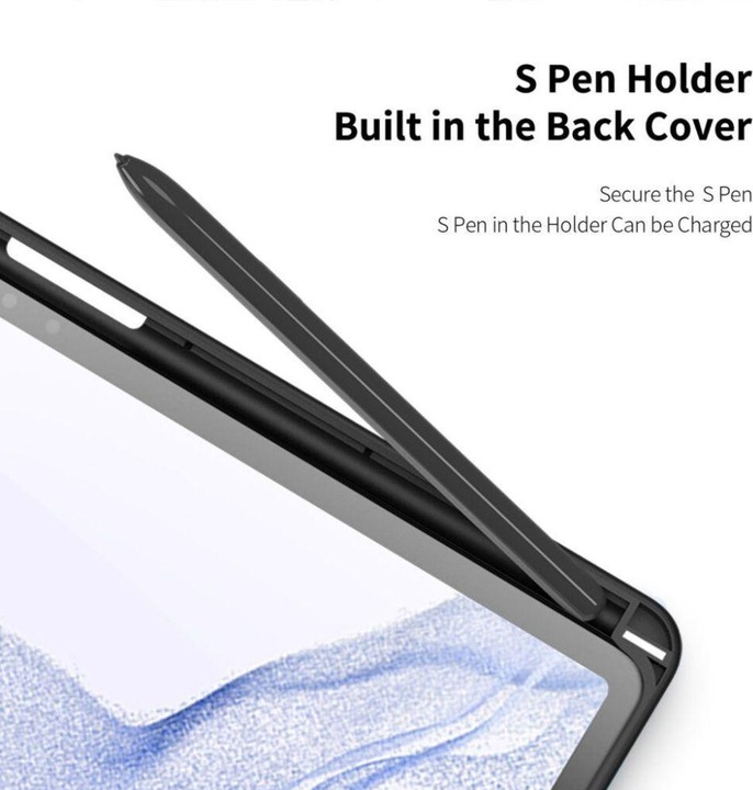 Actual product image Dux Ducis Toby Series Bookcover (Galaxy Tab S9 Plus)