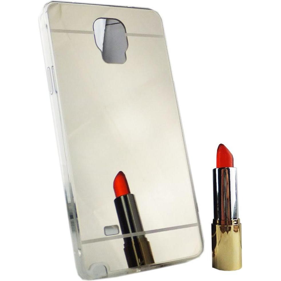 Thumbnail - König Design Handyhülle für Samsung Galaxy Note 4 Schutzcase Backcover Bumper Etuis Silber (Samsung Galaxy Note 4), Smar...