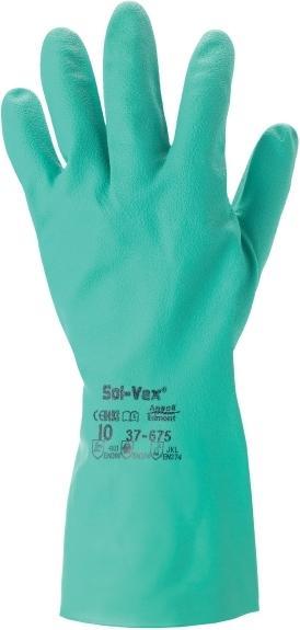 Produktbild Ansell Alphatec Solvex Handske 37-675 Str. 7