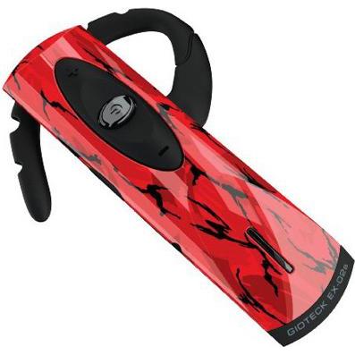 Gioteck EX-02, Bluetooth Gaming Headset, Mono, PS3, rot, Office Headset