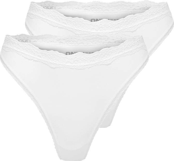 Produktbild Only ONLVICKY 2er-pack Unterhose Unterhose (S, XS, 2er Pack)