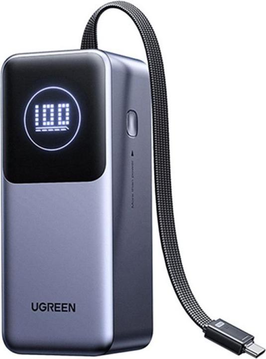 Produktbild Ugreen 20000 mAh Powerbank 130W Two-way Fast Charging Grey, Universal (20000 mAh, 130 W)