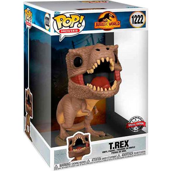 Thumbnail - Funko Jurassic World - 1222 - T-Rex Pop Jumbo