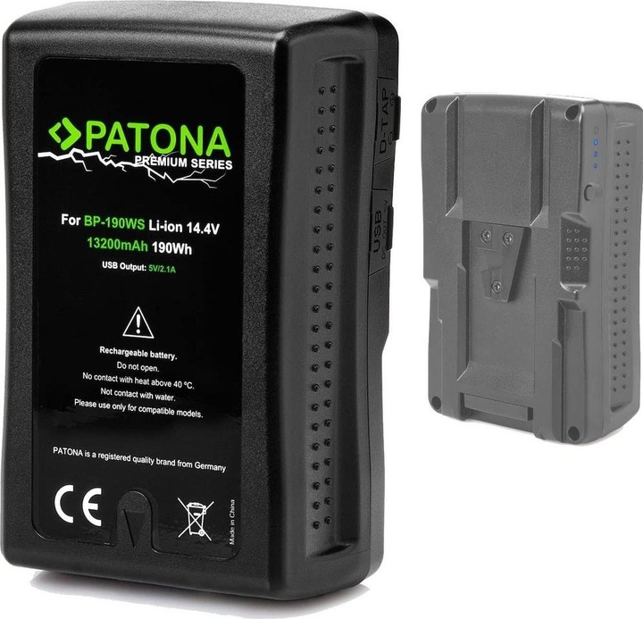 Produktbild Patona Sony BP-190WS V-Mount (Akku)