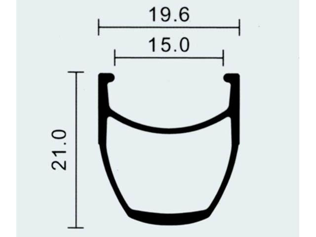 Produktbild Halo Retro Rim Classic Felge 700c - poliert