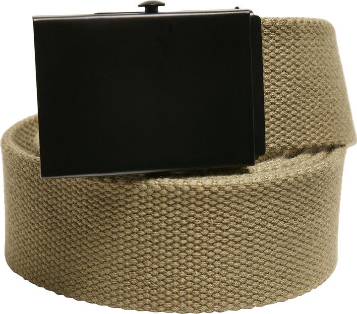 Produktbild Urban Classics Check And Solid Canvas Belt 2-Pack (S, M)