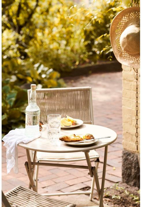Immagine prodotto House Nordic Bistro-Set Arcas Taupe (55 x 60 x 84 cm)
