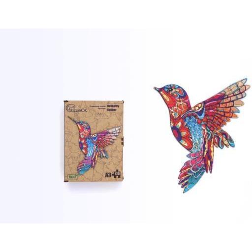 Maksik Holzpuzzle Zarter Kolibri PuzA3-00717