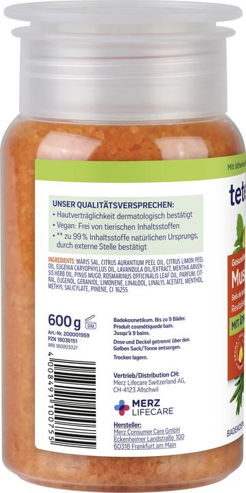 Image du produit Tetesept Détente musculaire (Sel de bain)