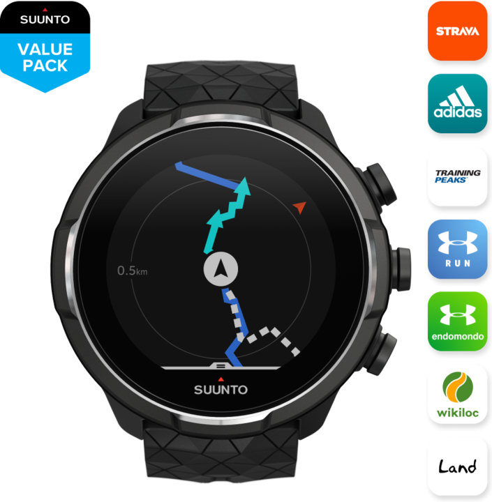 Produktbild Suunto 9 Baro Titanium (50 mm)