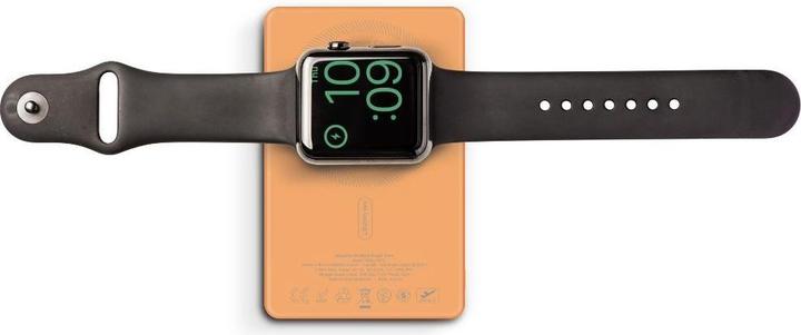 Actual product image Powerology Magvolt 10000 mAh Magsafe, Airpod, Watch mit Display Orange (10000 mAh, 20 W)