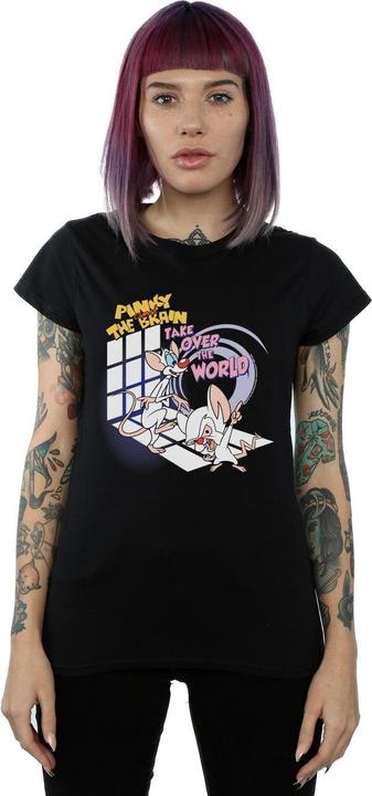 Produktbild Universal Textiles Pinky And The Brain Take Over The World TShirt (S)