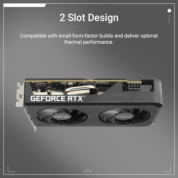 Actual product image ASUS Dual GeForce RTX 5050 OC (8 GB)