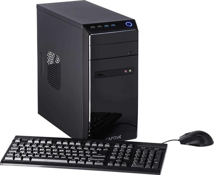 Captiva PC Power Starter I84-872 (i5-12400/SSD 1TB/16GB/DVD-RW/WLAN/Windows 11 Home 64-bit) (1000 GB, 16 GB, Intel Core i5-12400, UHD Graphics 730)