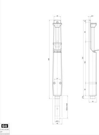 Image du produit BKS Arrêt de porte large en zinc moulé sous pression et caoutchouc de rechange