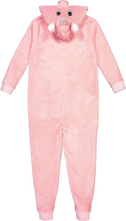 Actual product image La Redoute Collections Fleece overall with unicorn hood (110)