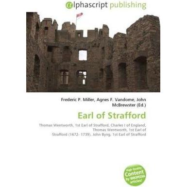 Earl of Strafford, Fachbücher