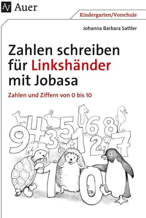 Produktbild Zahlen schreiben für Linkshänder mit Jobasa (Deutsch, Johanna Barbara Sattler, 2022)