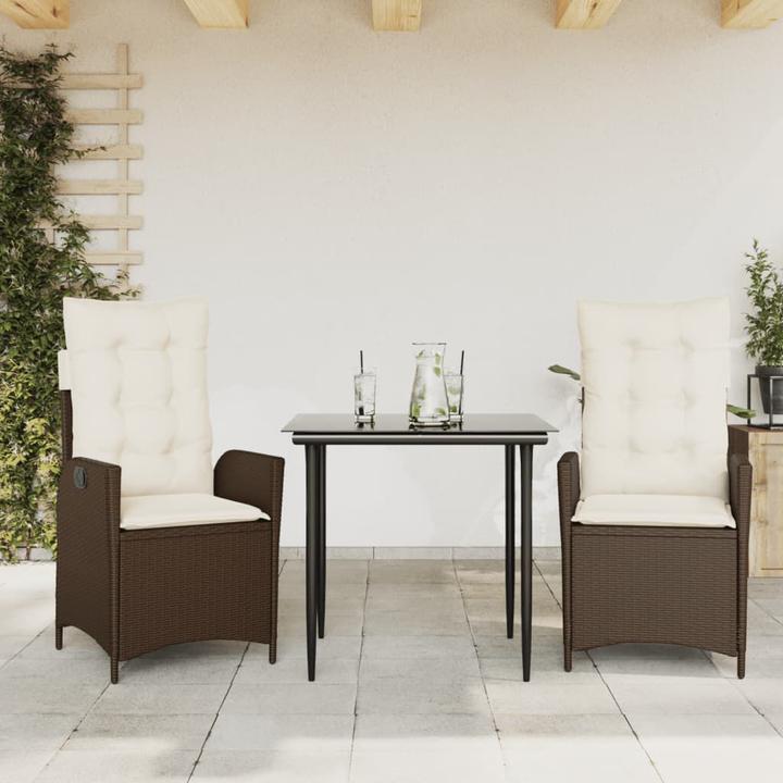 Image du produit vidaXL Garten Essgruppe (80 x 80 x 74 cm)
