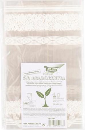 Produktbild Folia Cellophantüten mit Spitzen (10x)