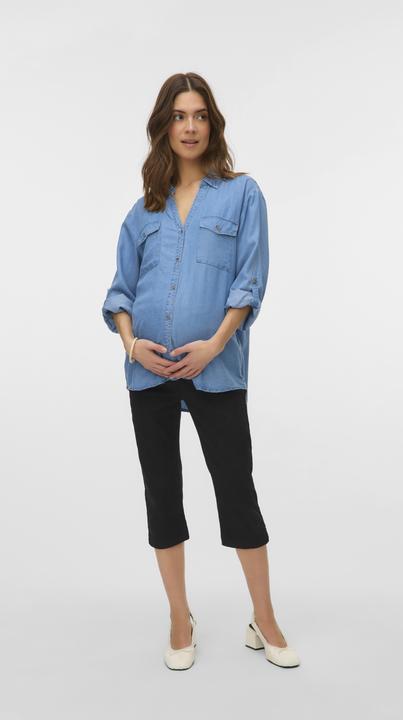 Image du produit Vero Moda Maternity Locker geschnitten Hemdkragen Hemd Hemd (XS)