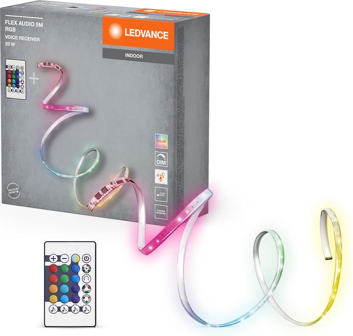 Actual product image Ledvance LED-Stripe (RGB, White, 500 cm, Indoor)