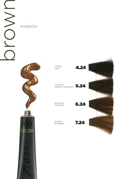 Image du produit I.C.O.N. ECOTECH COLOR couleur naturelle #5.24 chestunut 60 ml (5.24)