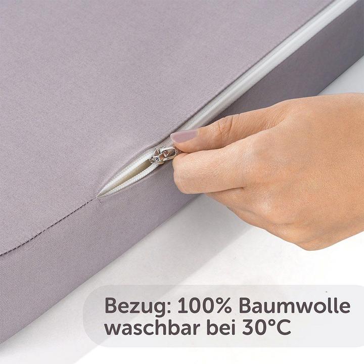 Actual product image Alvi Travel bed mattresses Travel bed mattress comfort - 60 x 120 cm / height 6 cm (60 x 120 cm)