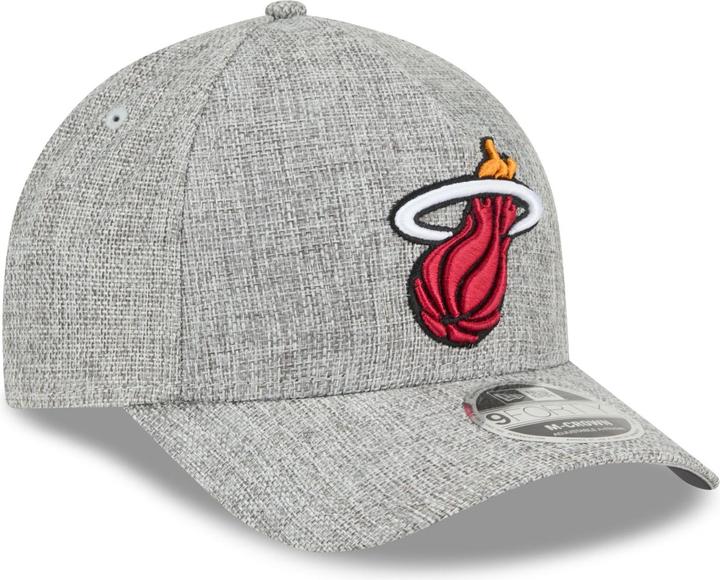 Actual product image New Era 9Forty M-Crown Cap - Weave Miami Heat Grau