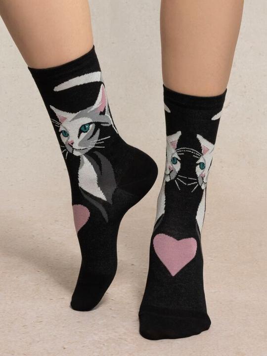 Produktbild Bleuforêt Socken Katze (36 - 40)