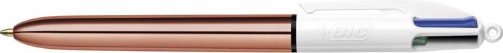 Actual product image Bic Ballpoint pen 4 Colours 0.32 mm, rose gold (Pink gold, 1 x)