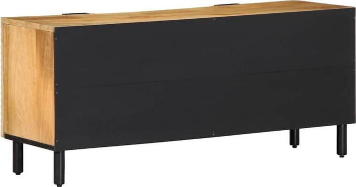 Image du produit vidaXL Meuble TV Marron 105x33x46 cm en bois massif de manguier Support TV Buffet TV (105 x 33 x 46 cm)