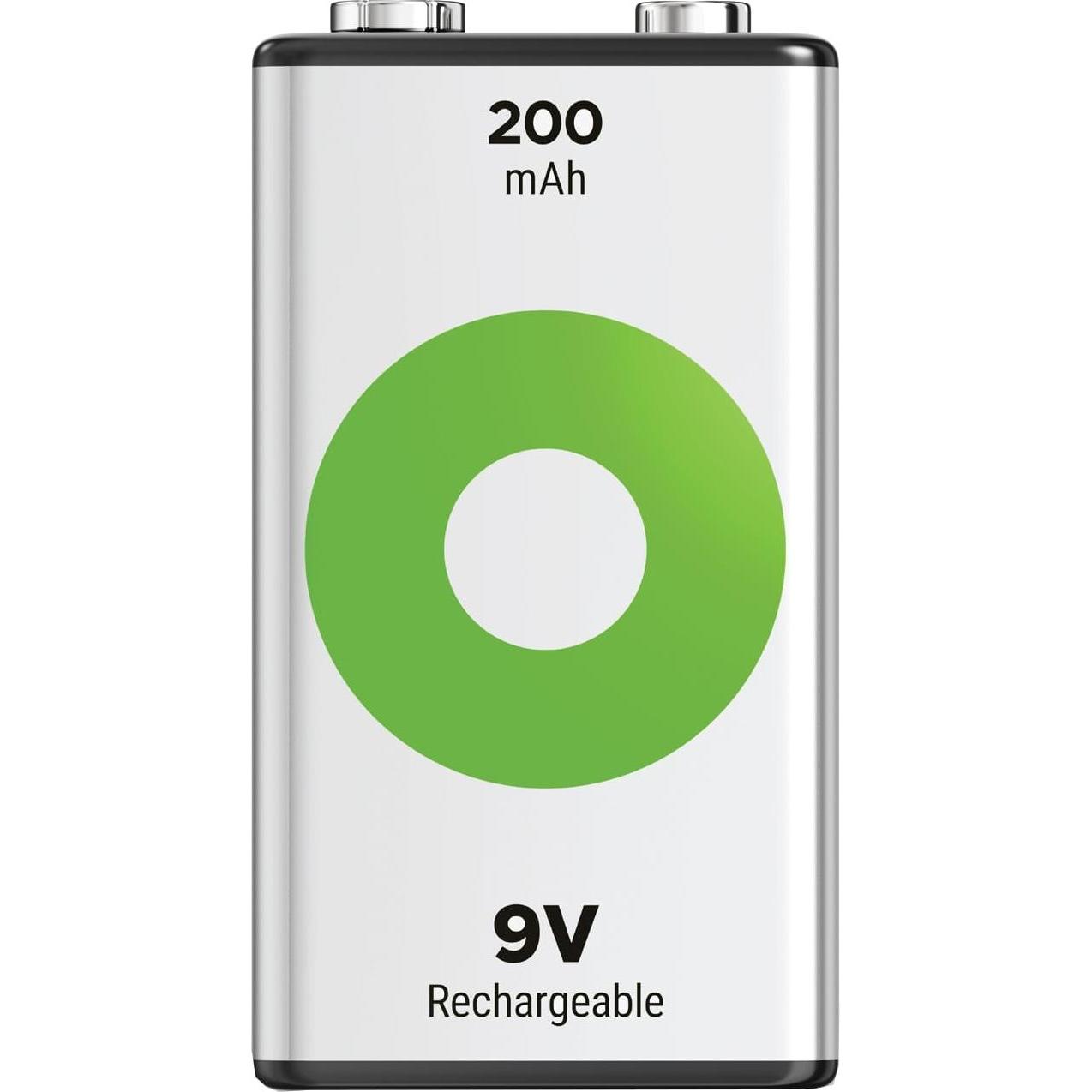 Thumbnail - GP Batteries Recharable batteries others (1 Stk., 9V Block, 200 mAh), Batterien + Akkus