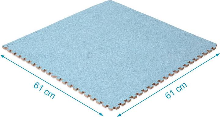 Produktbild BigBuy Spielmatte 60 x 60 x 1 cm Blau 4 Stücke (60 x 60 cm)