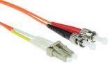 Produktbild ACT 15 meter LSZH Multimode 62.5/125 OM1 fiber patch cable duplex with LC and ST connectors (S/UTP, CAT7, 15 m)