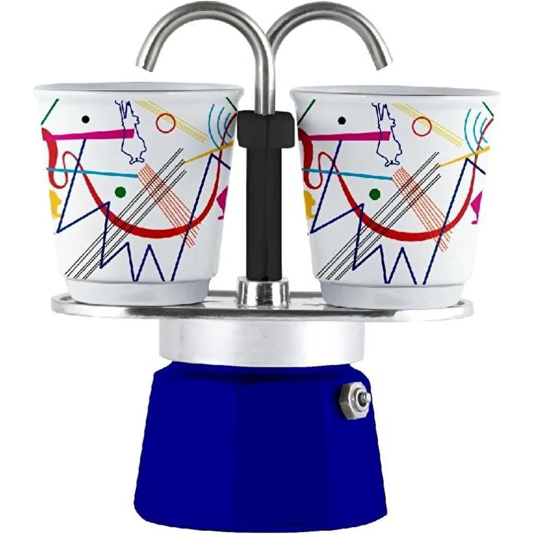 Bialetti Rot Kandinsky, Espressokocher,